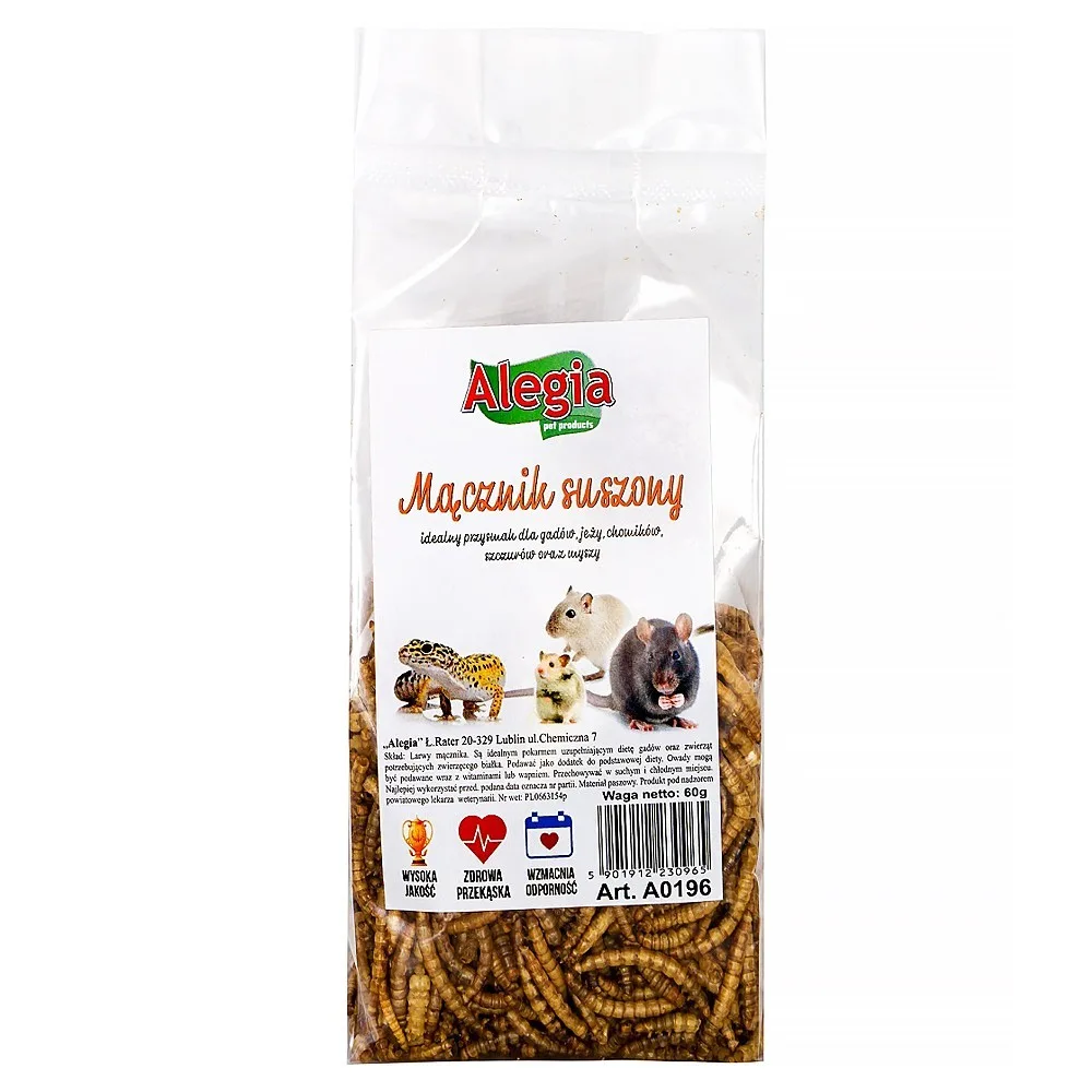 larwy mącznika 60g