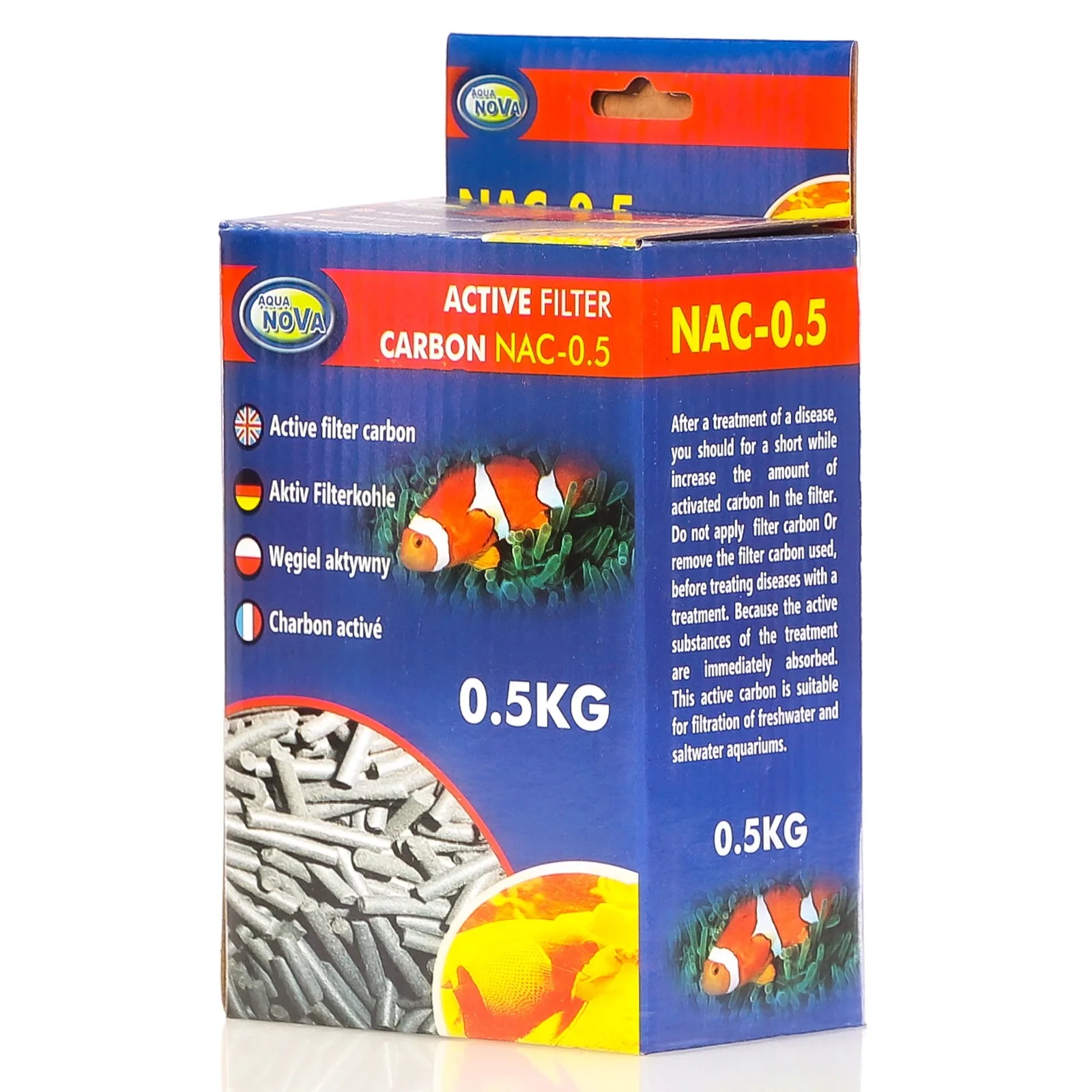 Active Carbon NAC-0.5 - węgiel aktywny 0,5kg
