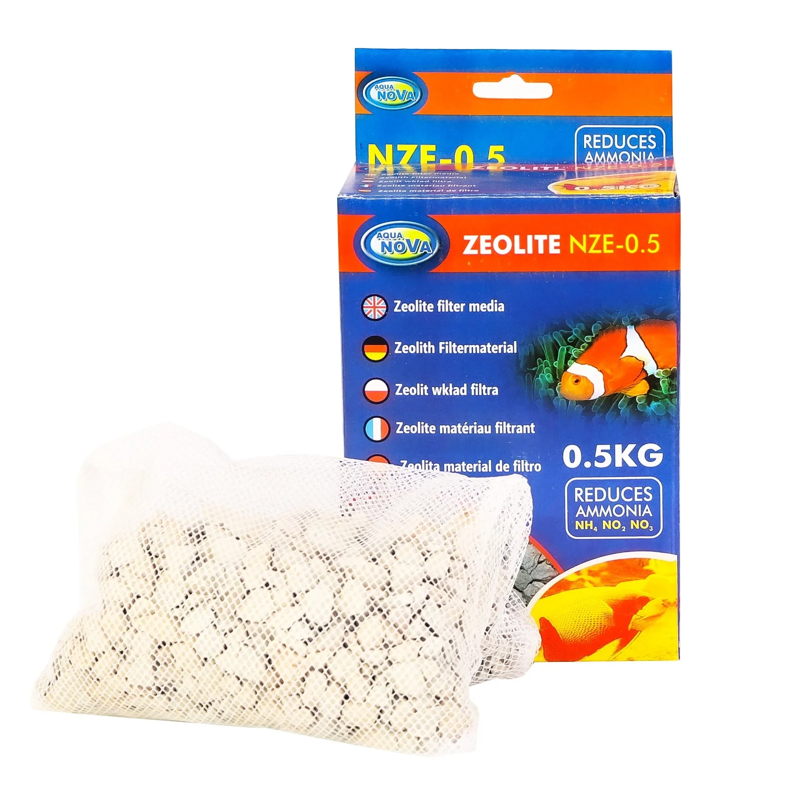 Zeolite NZE-0.5 - zeolit wkład filtra 0,5kg