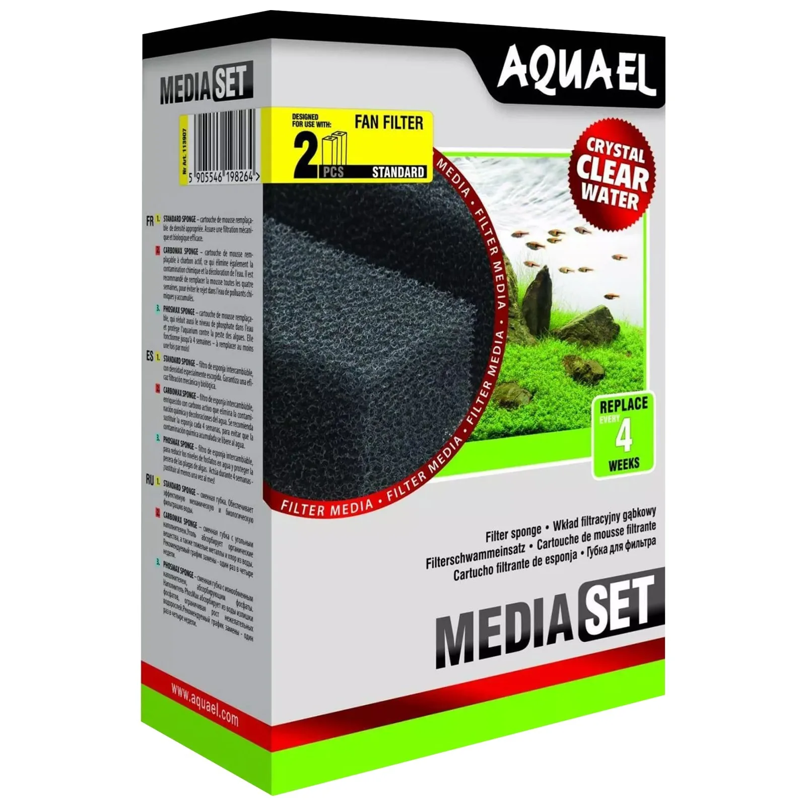 Fan Filter 2 Sponge - gąbka do filtra x 2