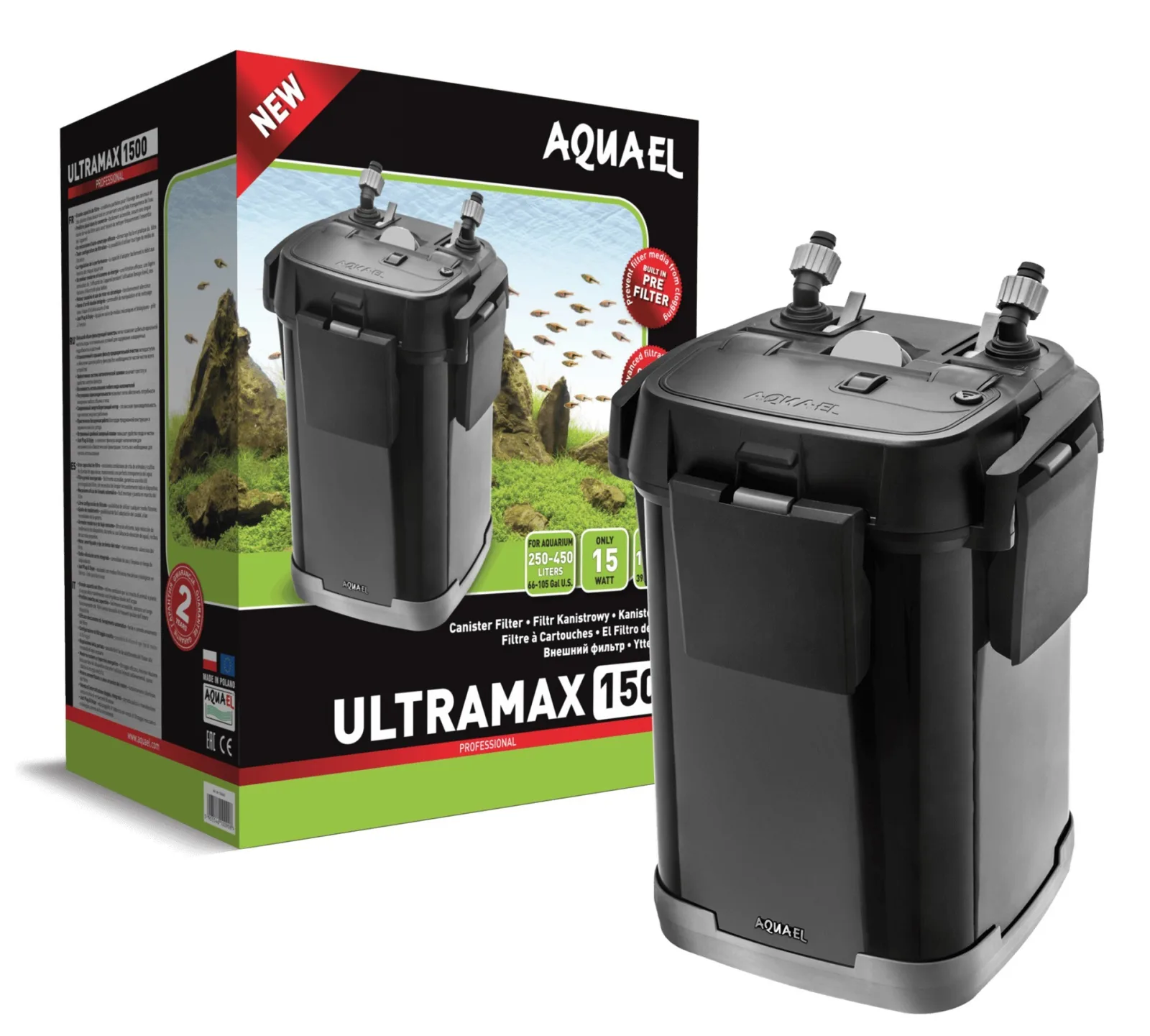 Filtr Ultramax 1500 - filtr do akwarium 250 - 450l