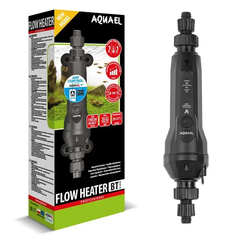 Grzałka Flow Heater BT – przepływowa grzałka akwariowa z Bluetooth