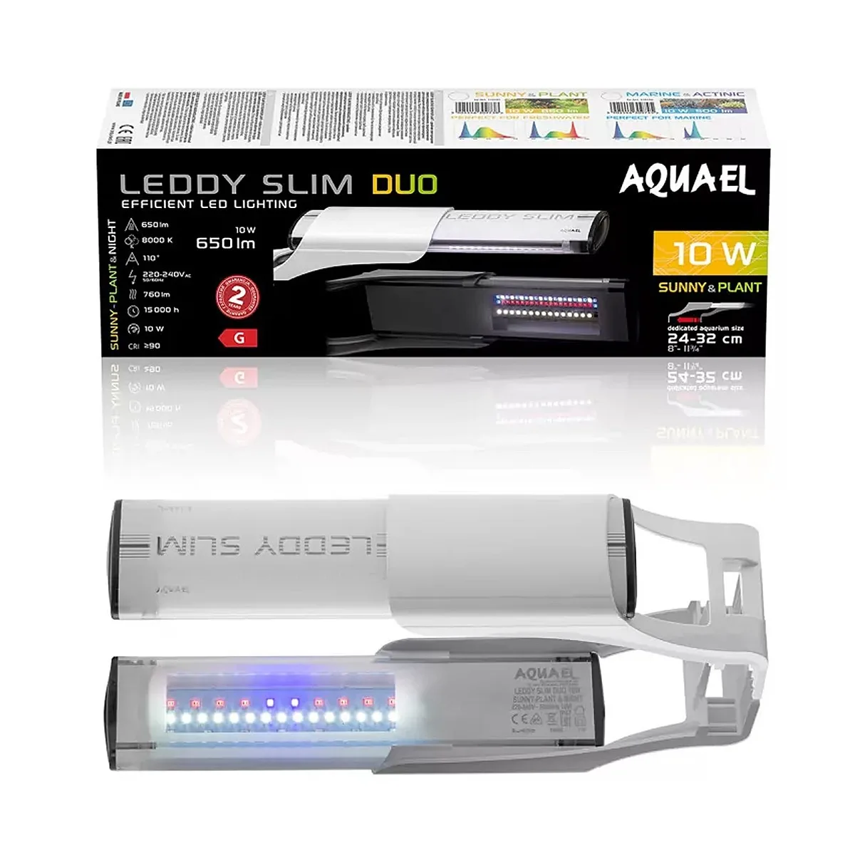 Leddy Slim Duo 10W Sunny Plant - lampa LED biała