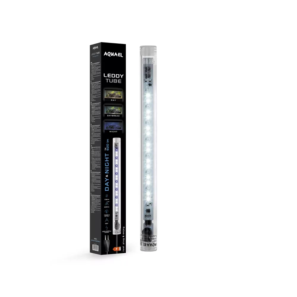Aquael LEDDY TUBE  7W Sunny D&N 2.0 - oświetlenie LED