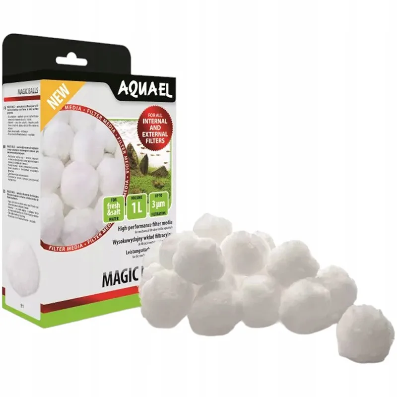 Aquael Magic Balls 1l – wkład do filtracji mechanicznej do 3 mikronów