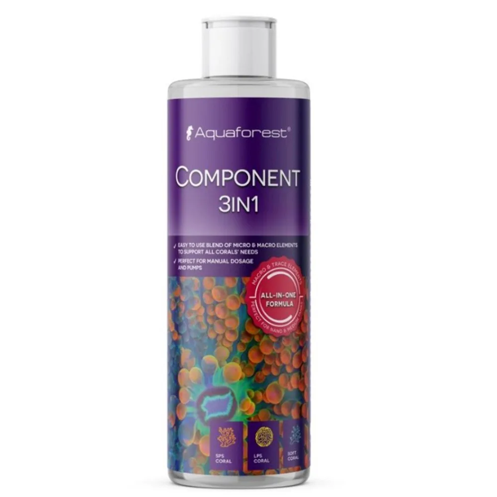 Component 3in1 500ml – Makro i mikroelementy do akwarium morskiego