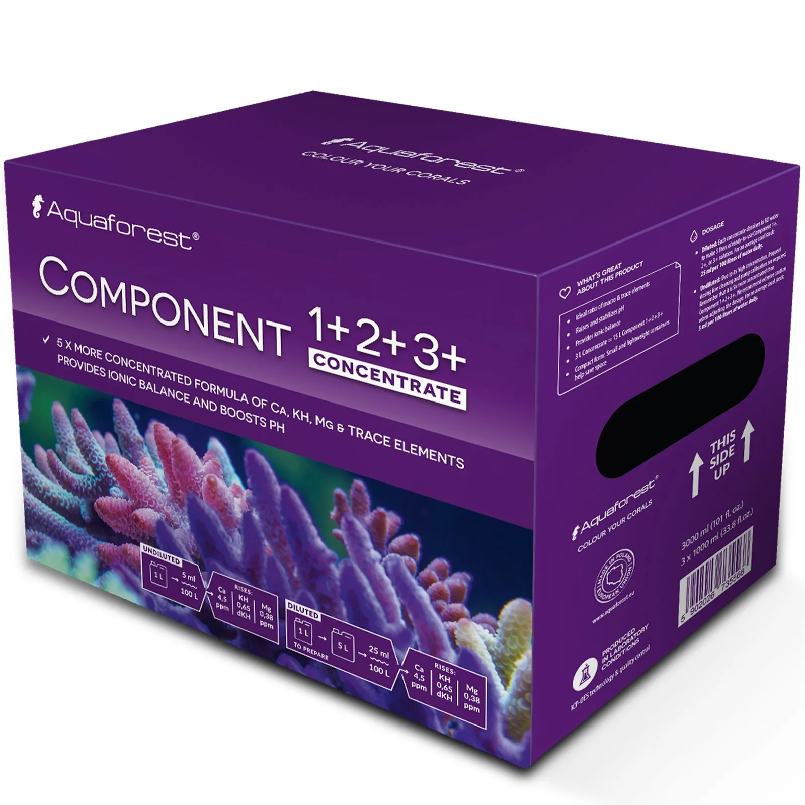 Component Concentrate 3x1L - zestaw do metody ballinga