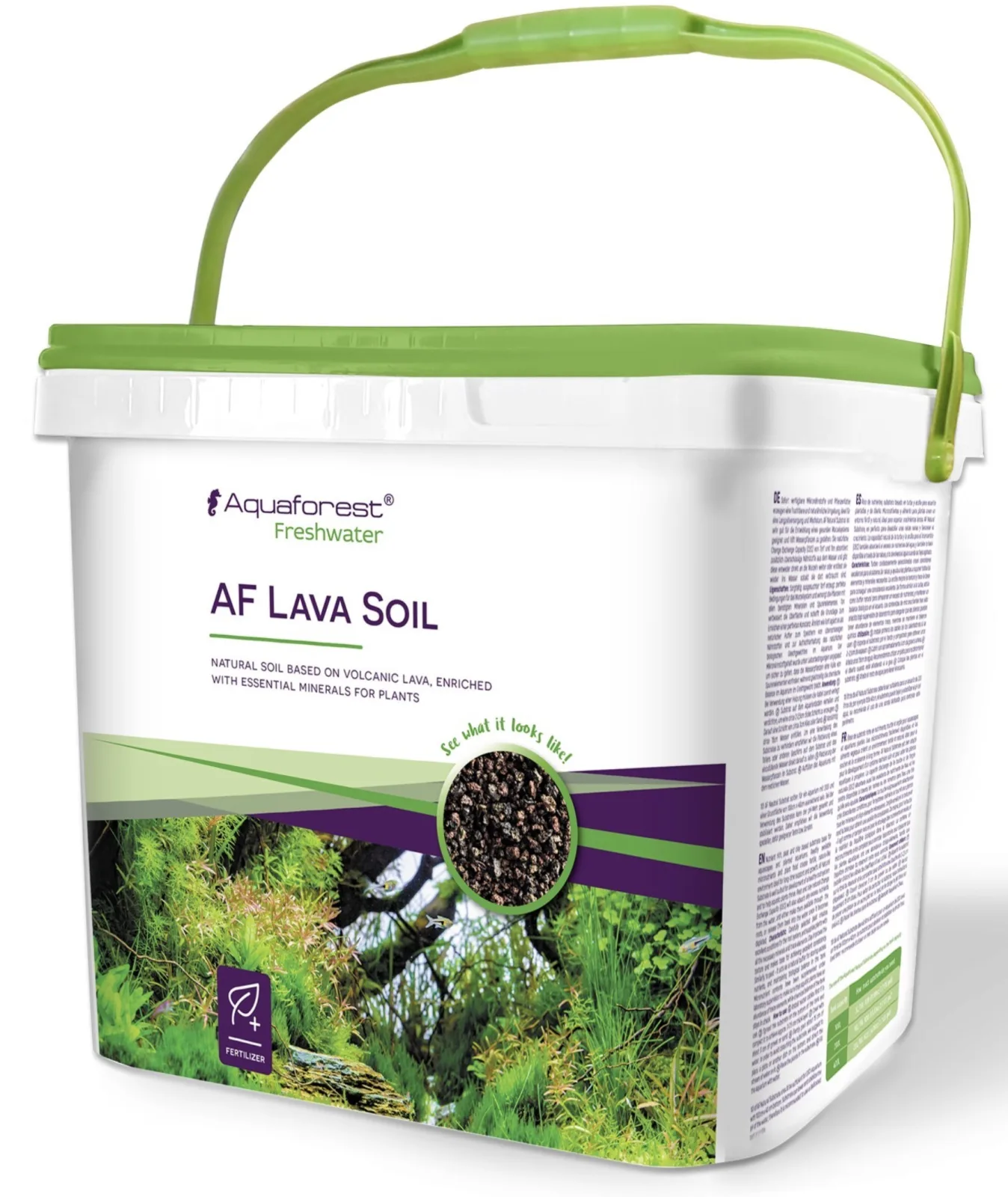 Lava Soil 5l - podłoże wulkaniczne do akwarium