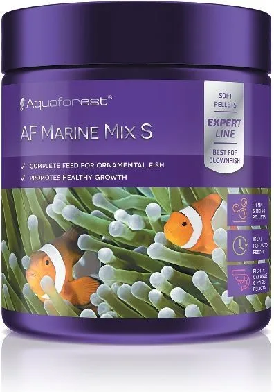 Marine Mix S 120g - pokarm w granulkach dla ryb mięożernych