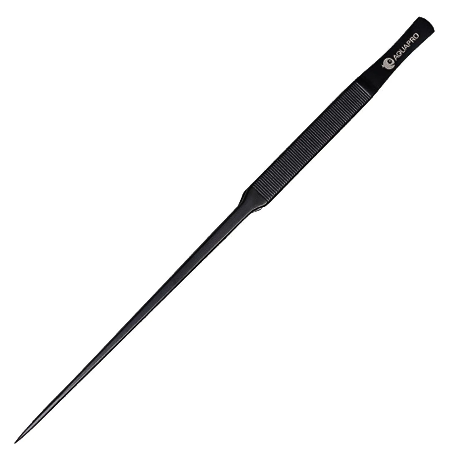 pęseta prosta czarna 25cm