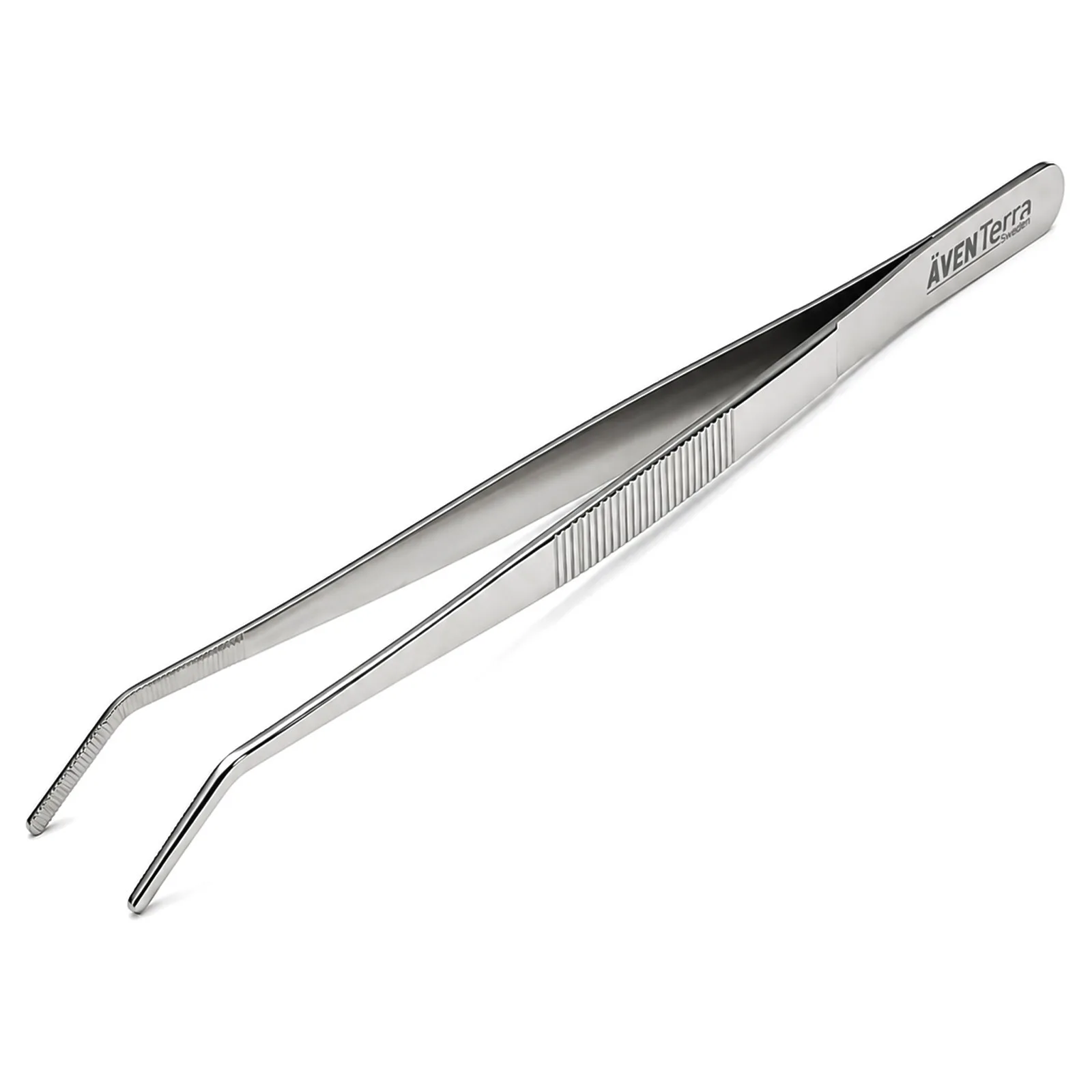 CLAWEY ARC 30cm - pęseta stalowa zagięta