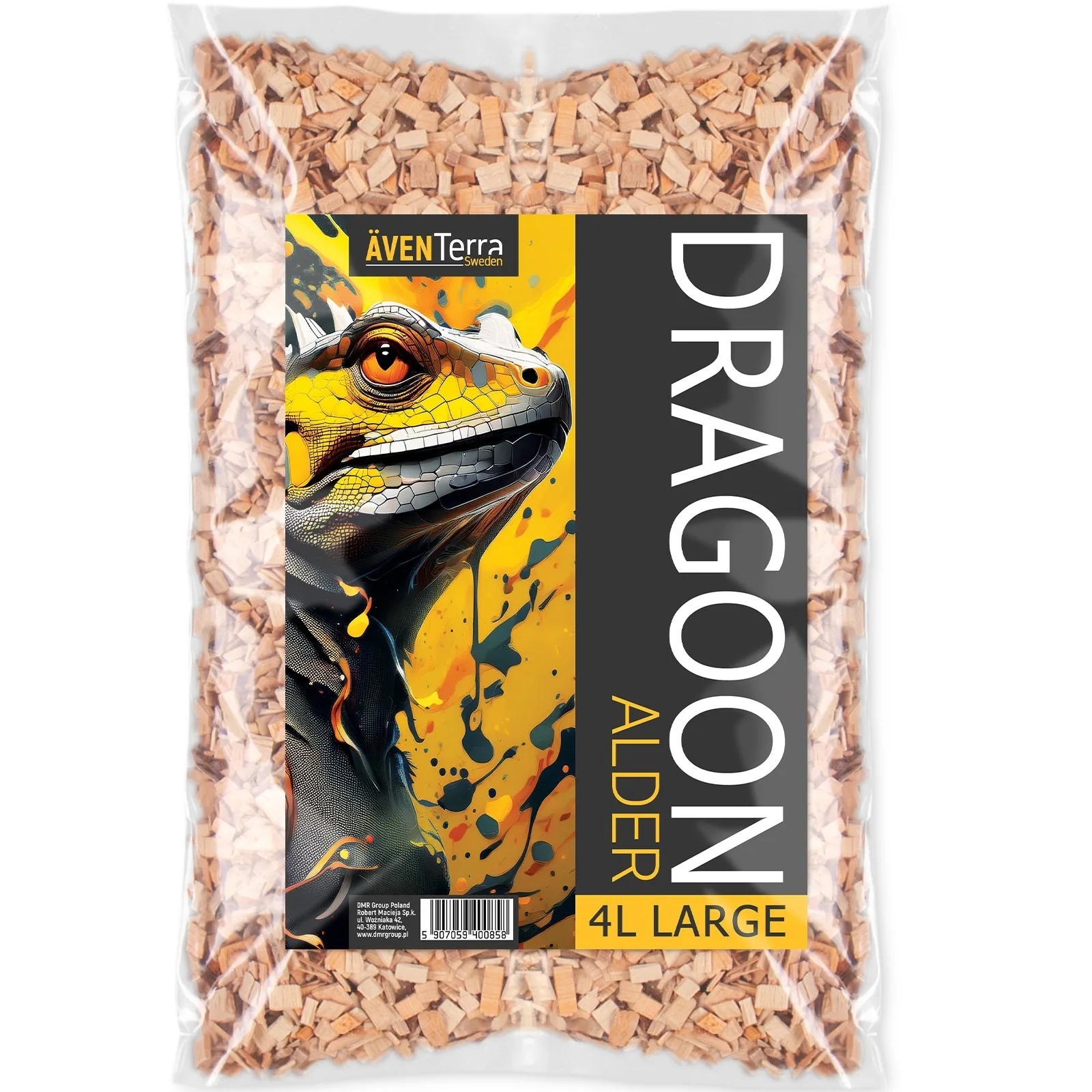 DRAGOON Alder Large 4l - duże zrębki olchowe