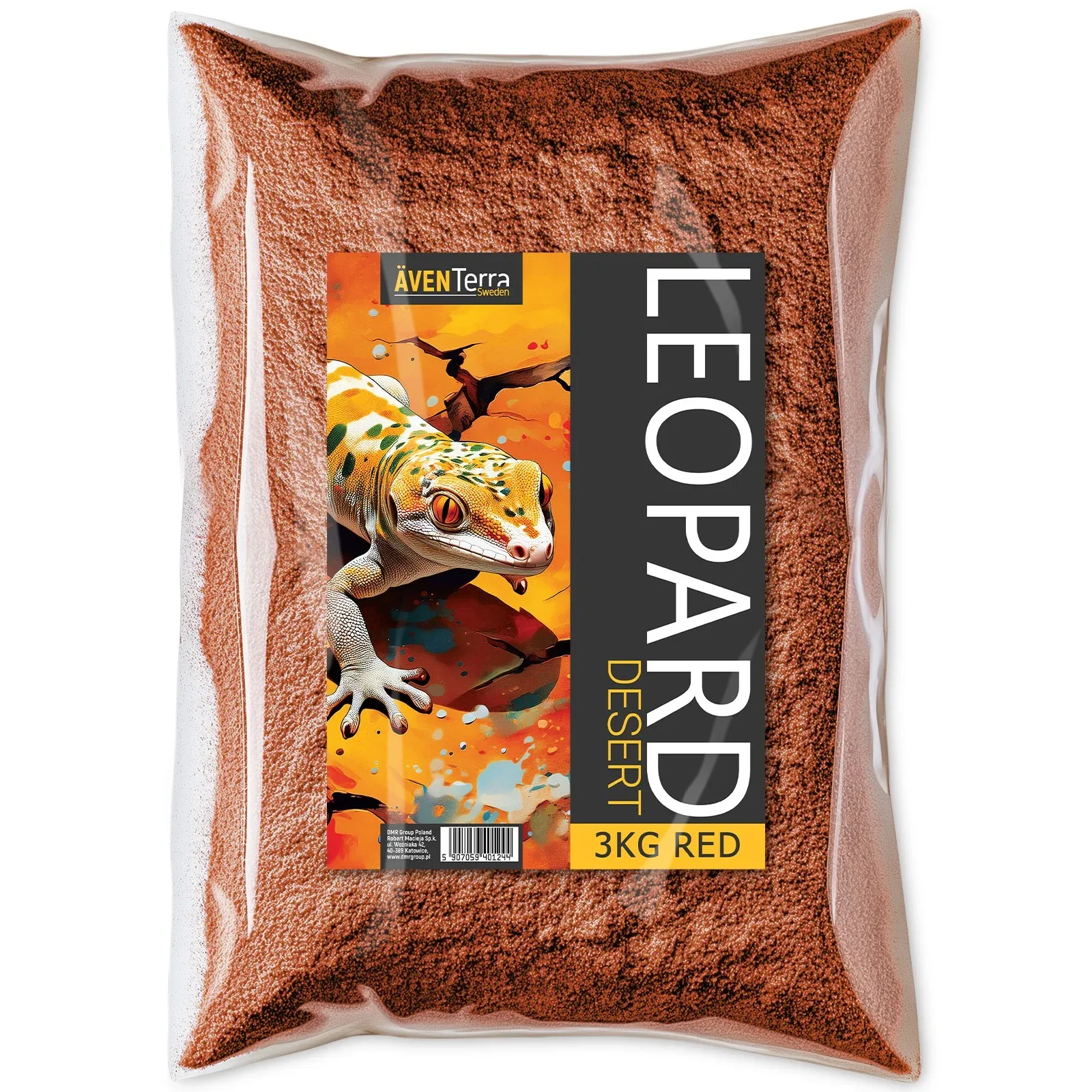 LEOPARD Desert Red 3kg - glina do terrarium