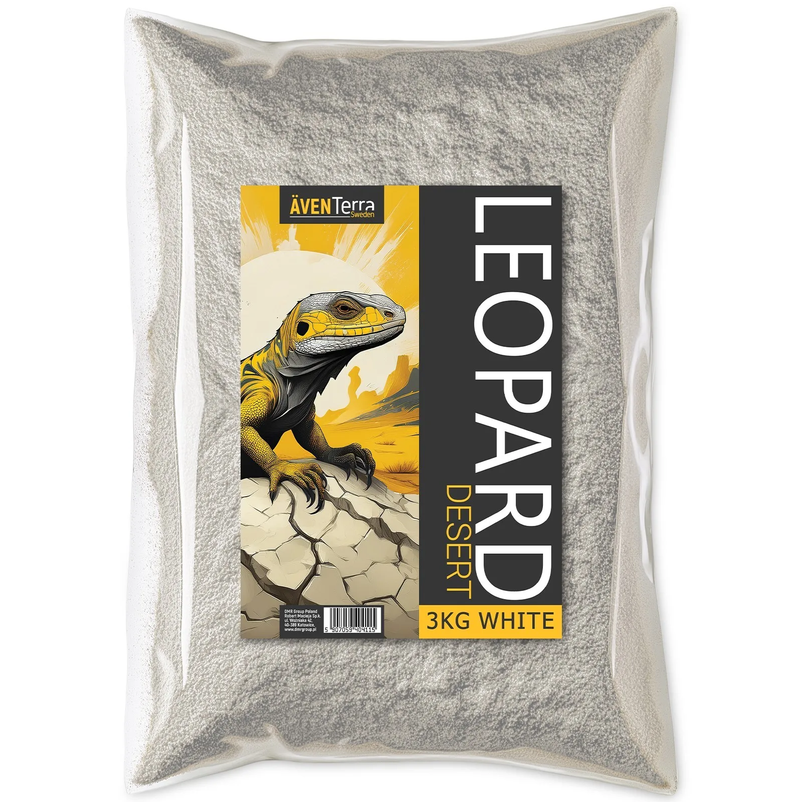 LEOPARD Desert White 3kg - glina do terrarium