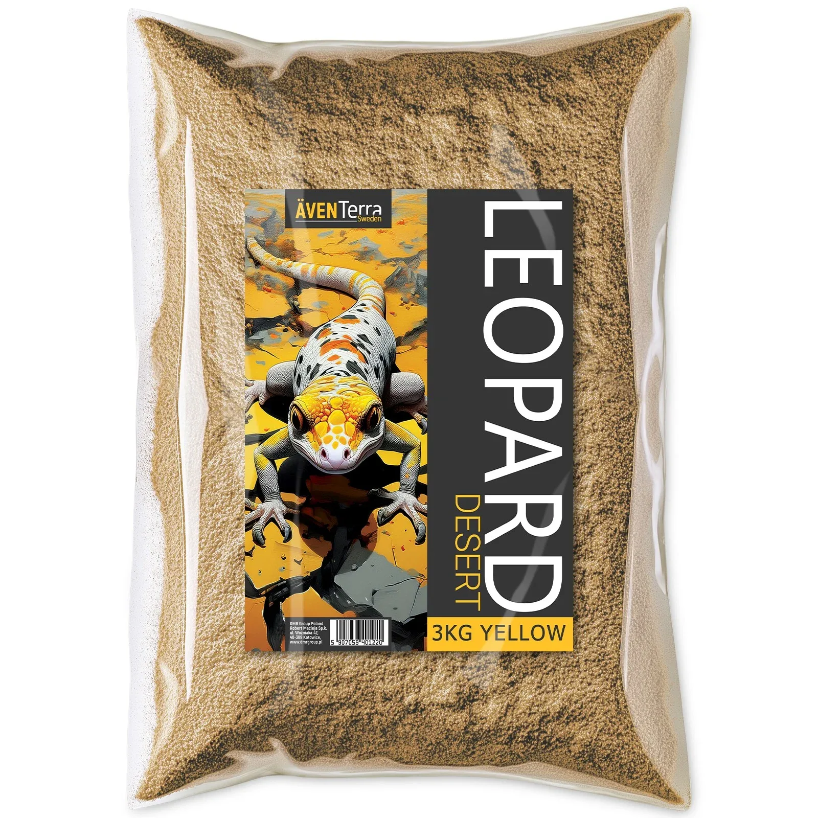 LEOPARD Desert Yellow 3kg - glina do terrarium