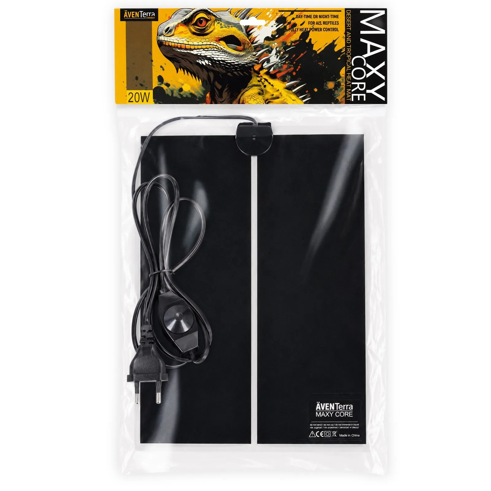 MAXY CORE 20W - mata 28x42cm z regulacją mocy
