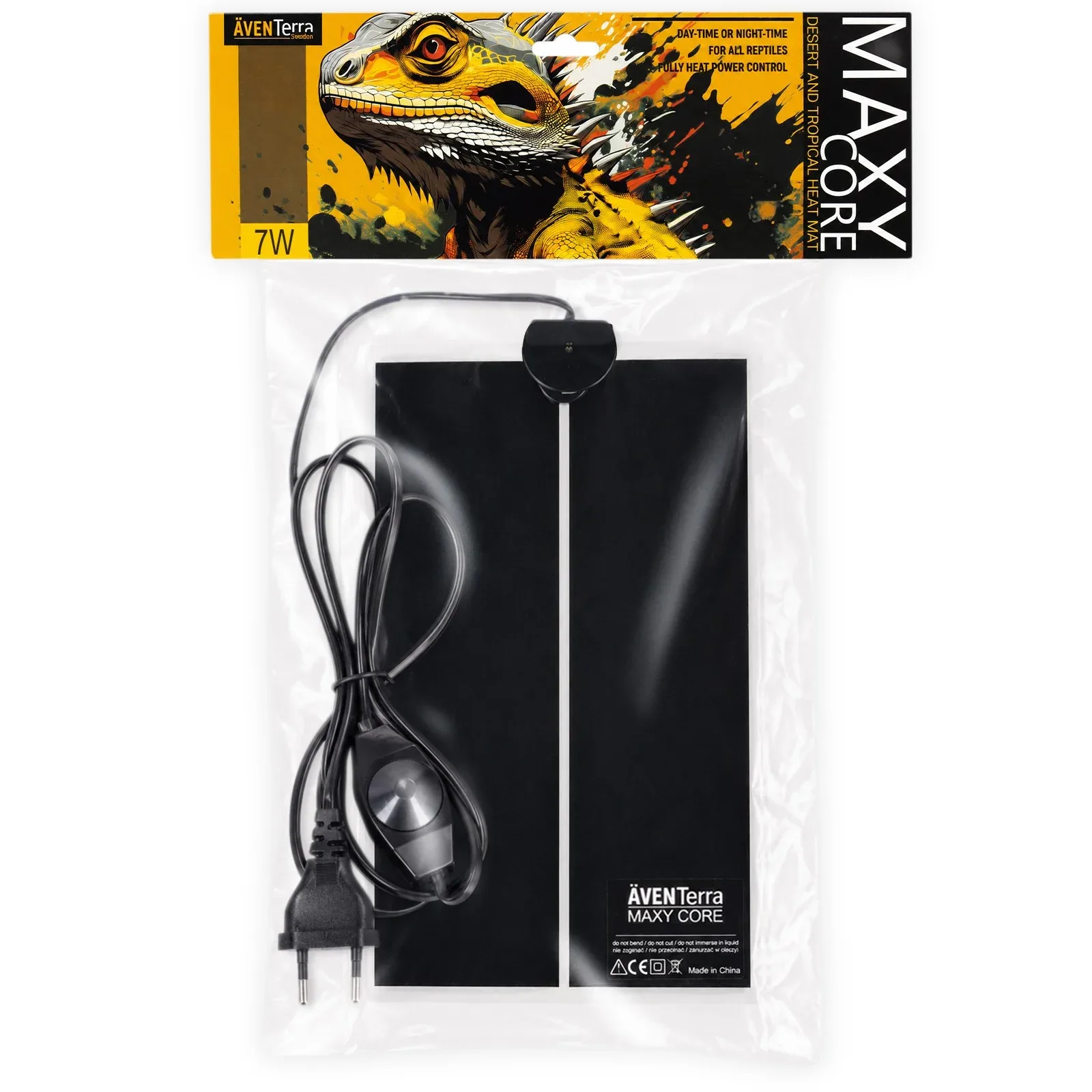 MAXY CORE 7W - mata 15x28cm z regulacją mocy