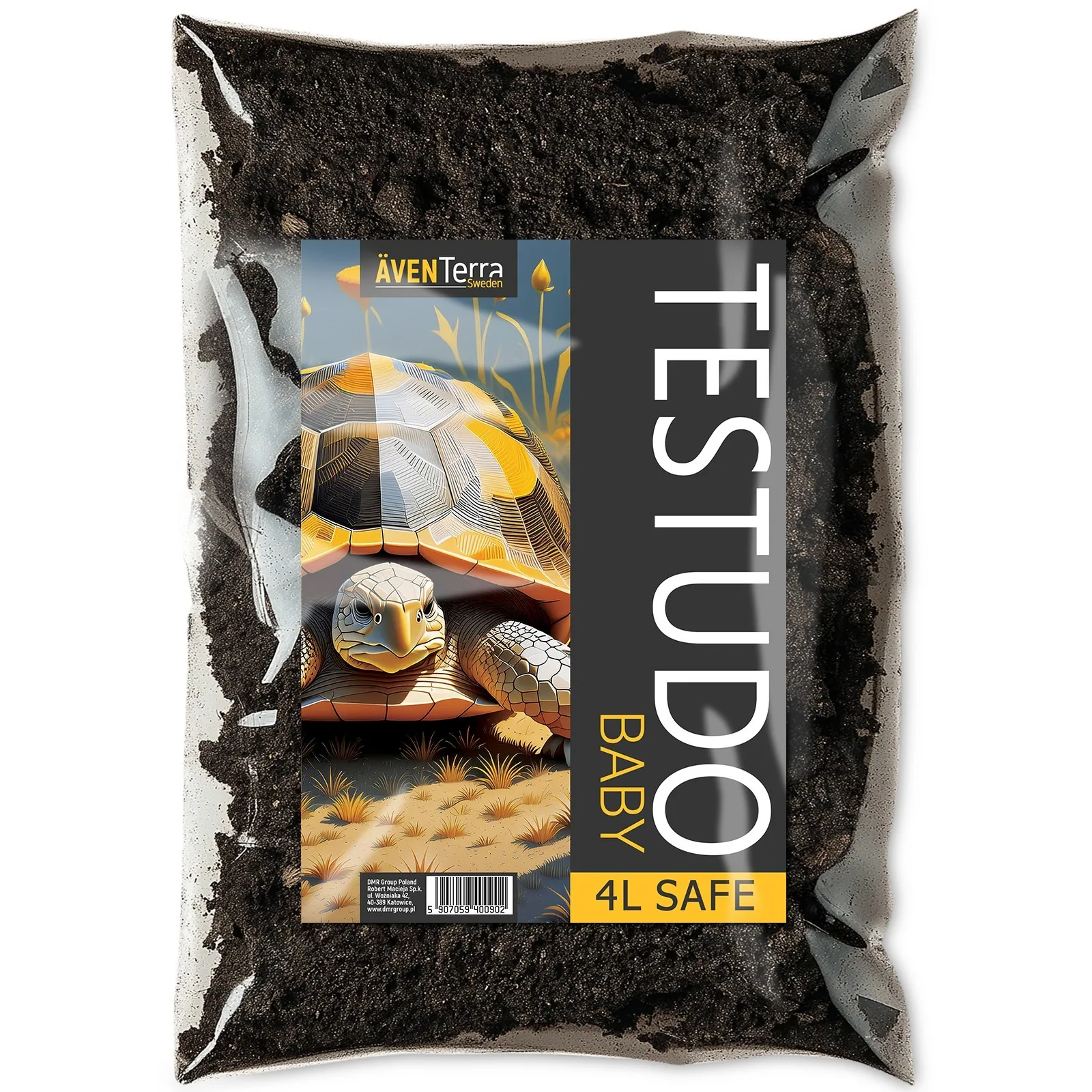 TESTUDO Baby 4l - podłoże dla młodych żółwi