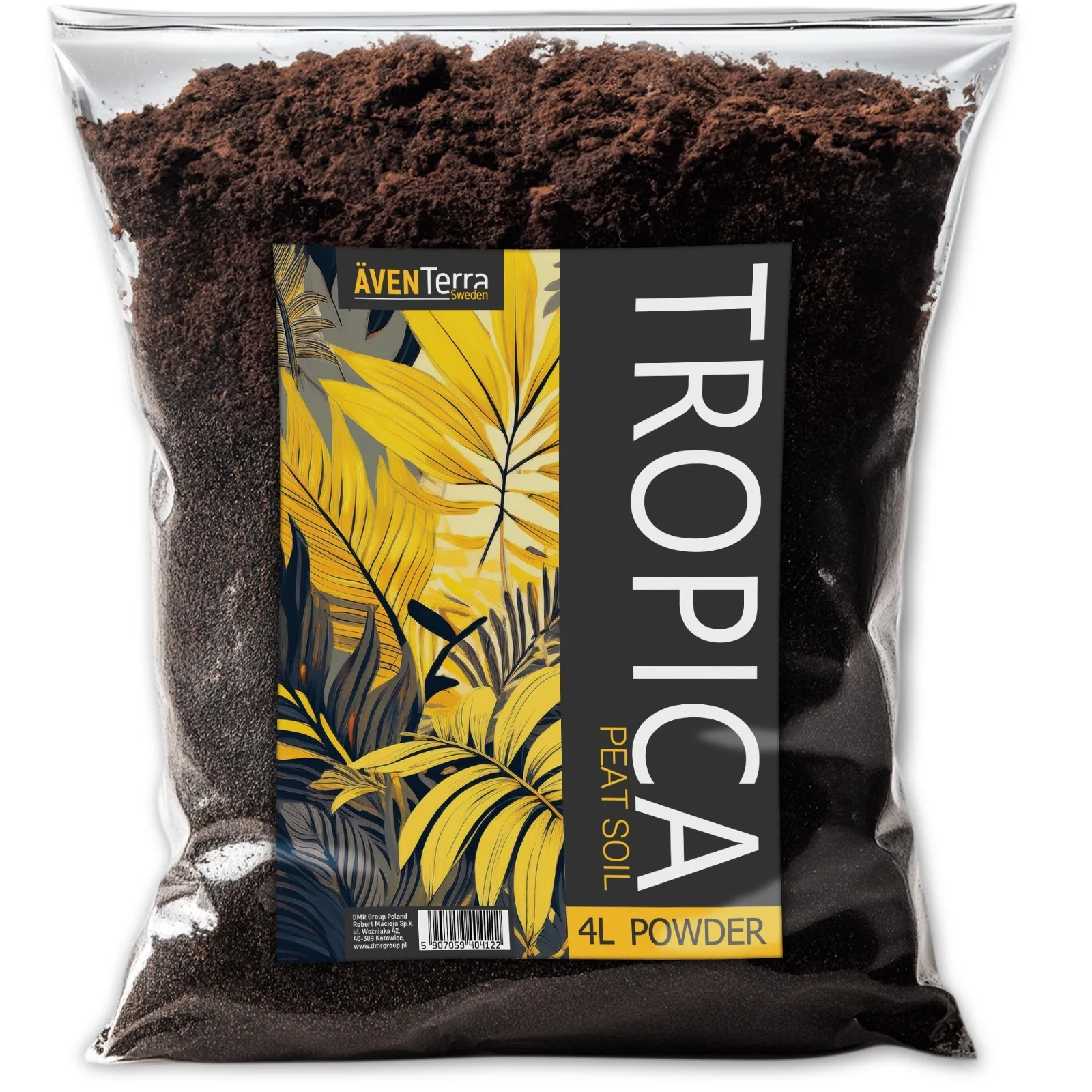 TROPICA PEAT SOIL 4l - torf drobny do terrarium
