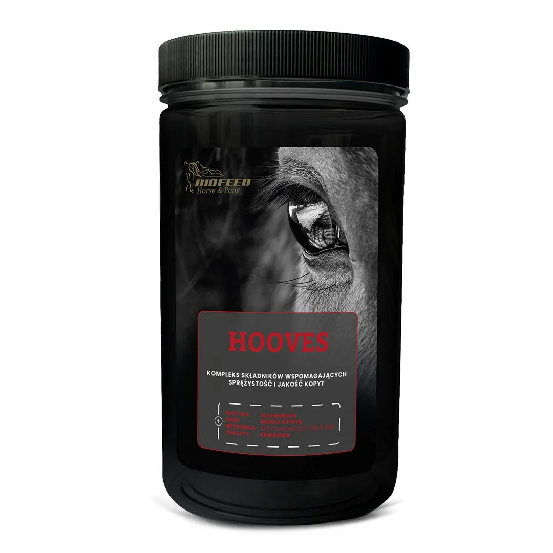 Biofeed Horse&Pony Hooves - granulat dla koni wspomagający kopyta 900g