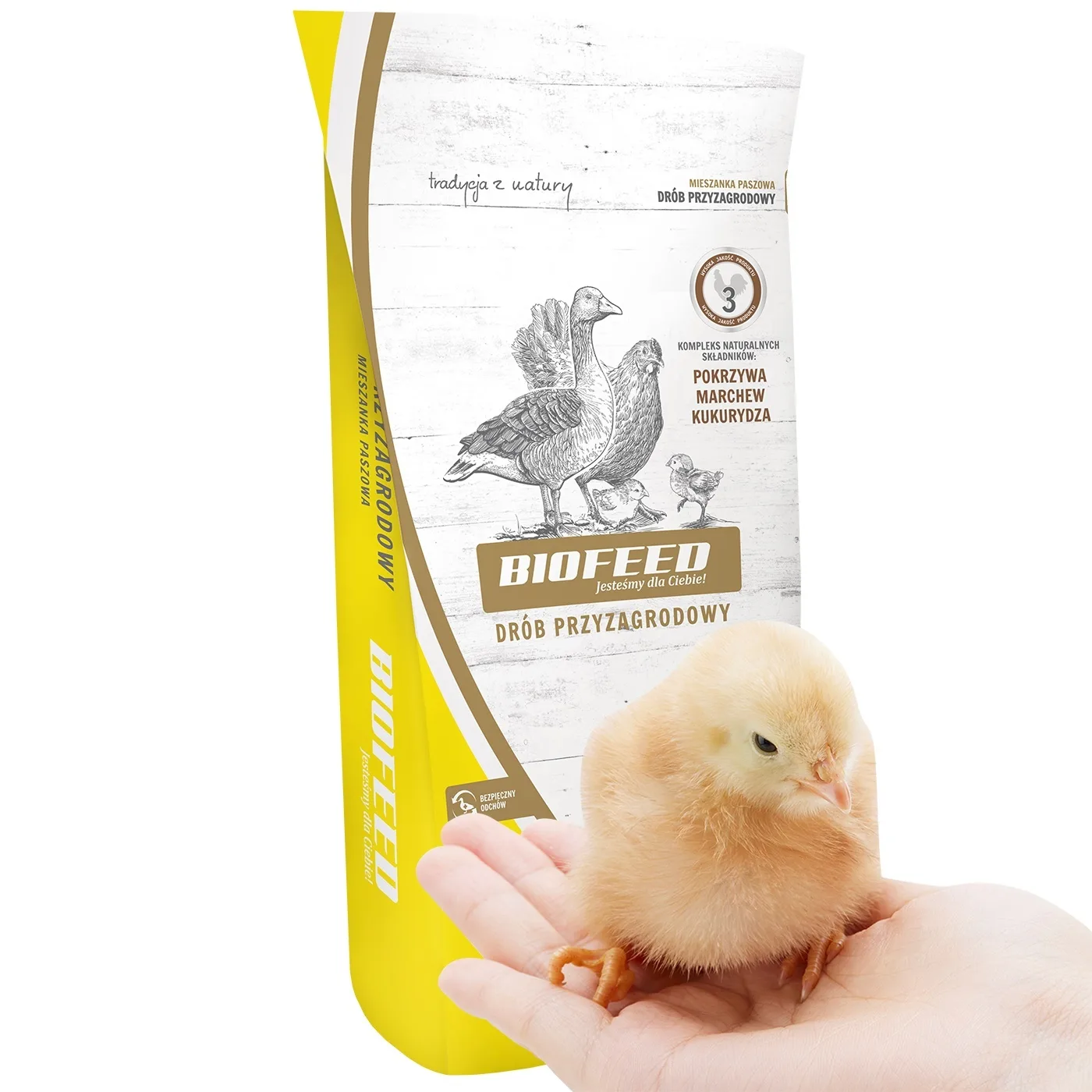 Biofeed Pisklak mikro-granulat 25kg - pasza dla piskląt od 0-7 tyg