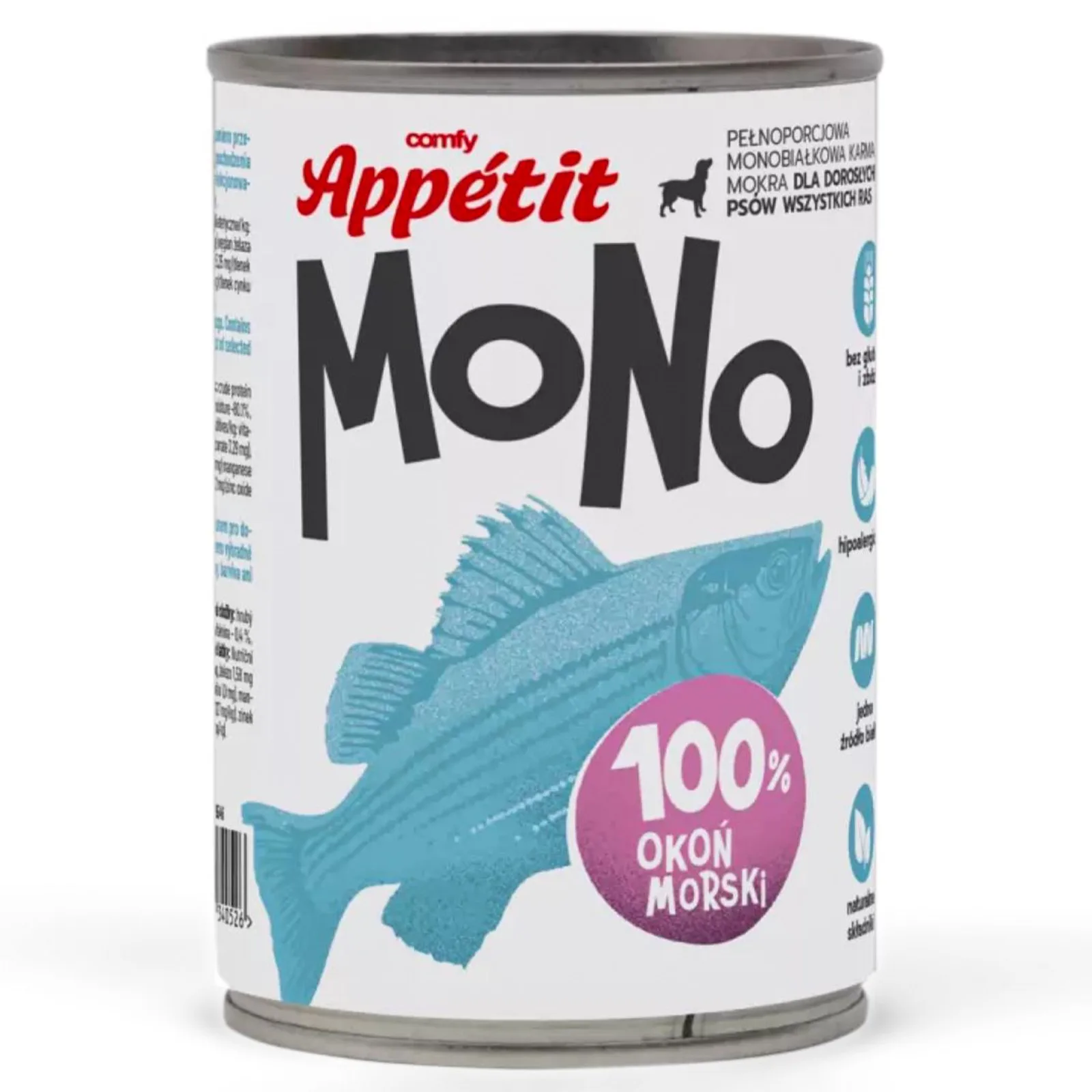 Comfy Appetit Mono 100% Okoń Morski - karma dla psów