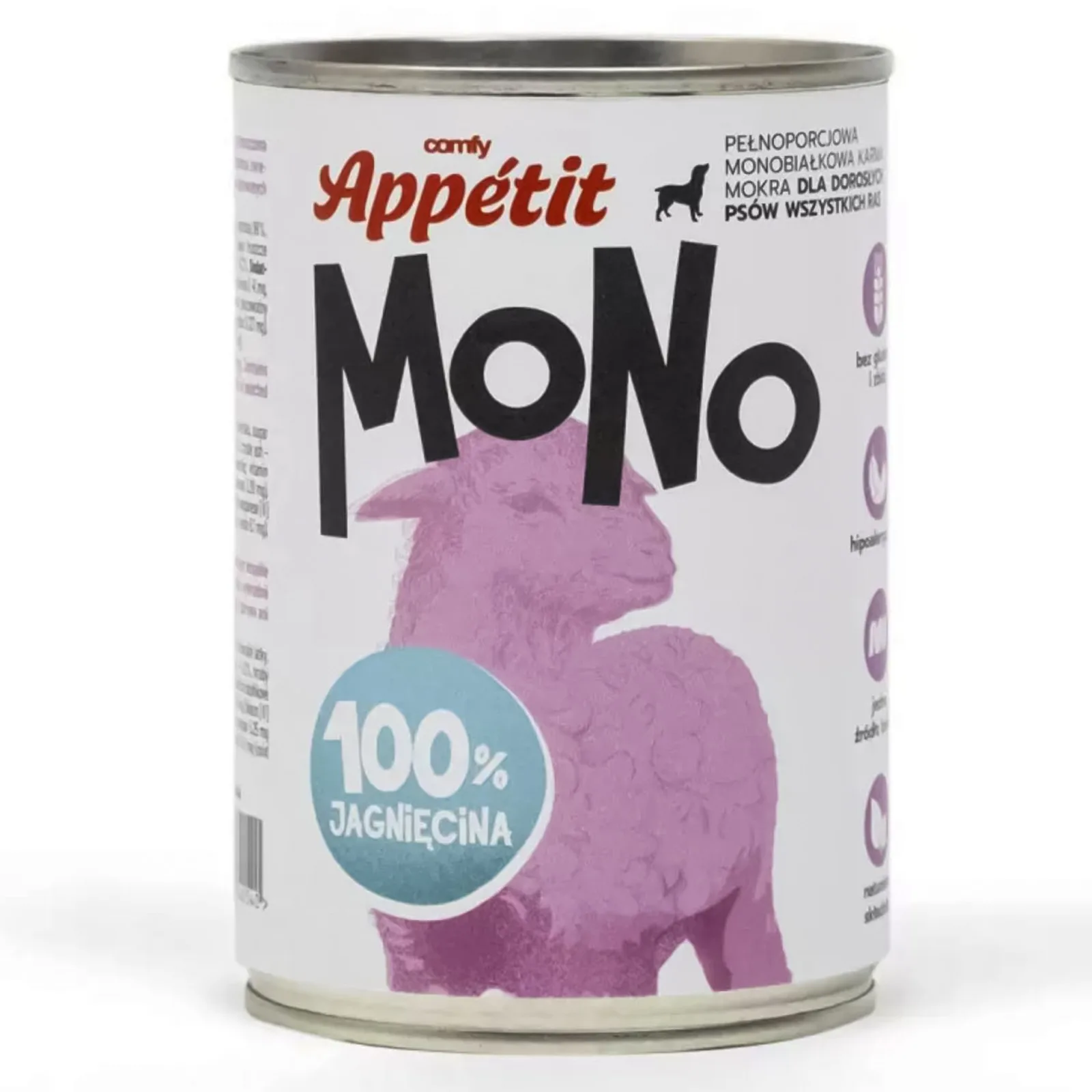 Comfy Appetit MONO Lamb 400g - pokarm jagnięcina