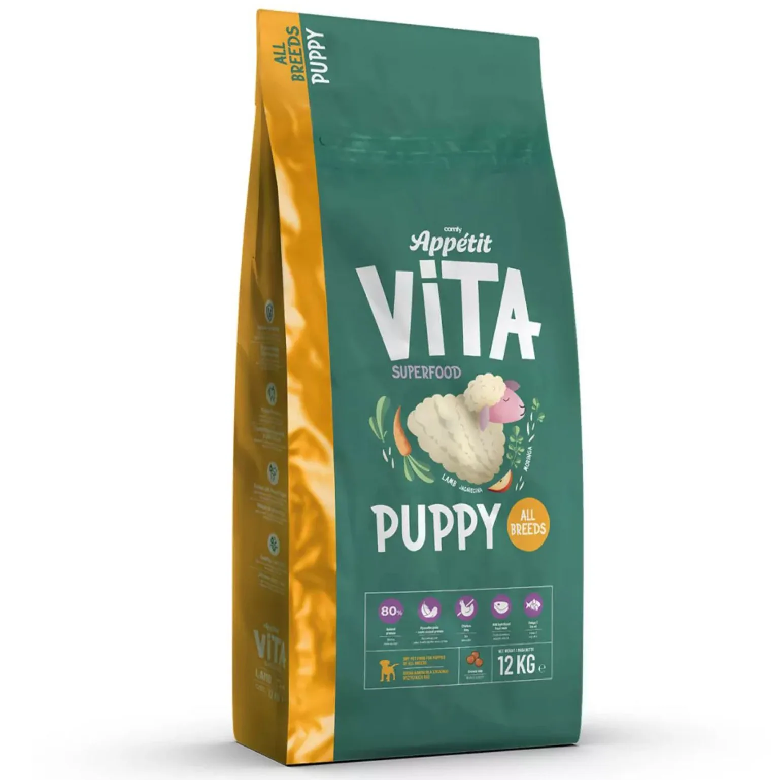 Comfy Appetit Vita Superfood Lamb 12kg - monobiałkowa karma dla psów dorosłych i szczeniąt