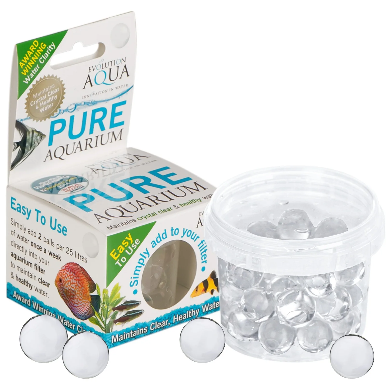 Aqua PURE Aquarium - czysta woda i bakterie 25szt.