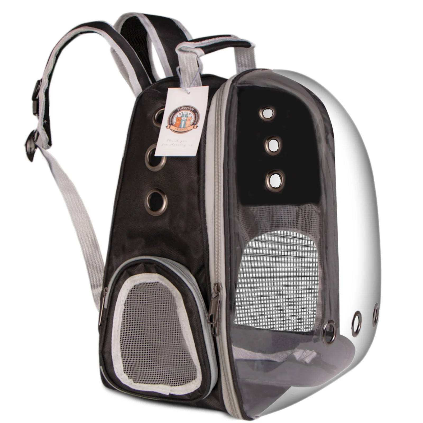 Furrever Friends CatVision Black - plecak transporter dla kota i psa