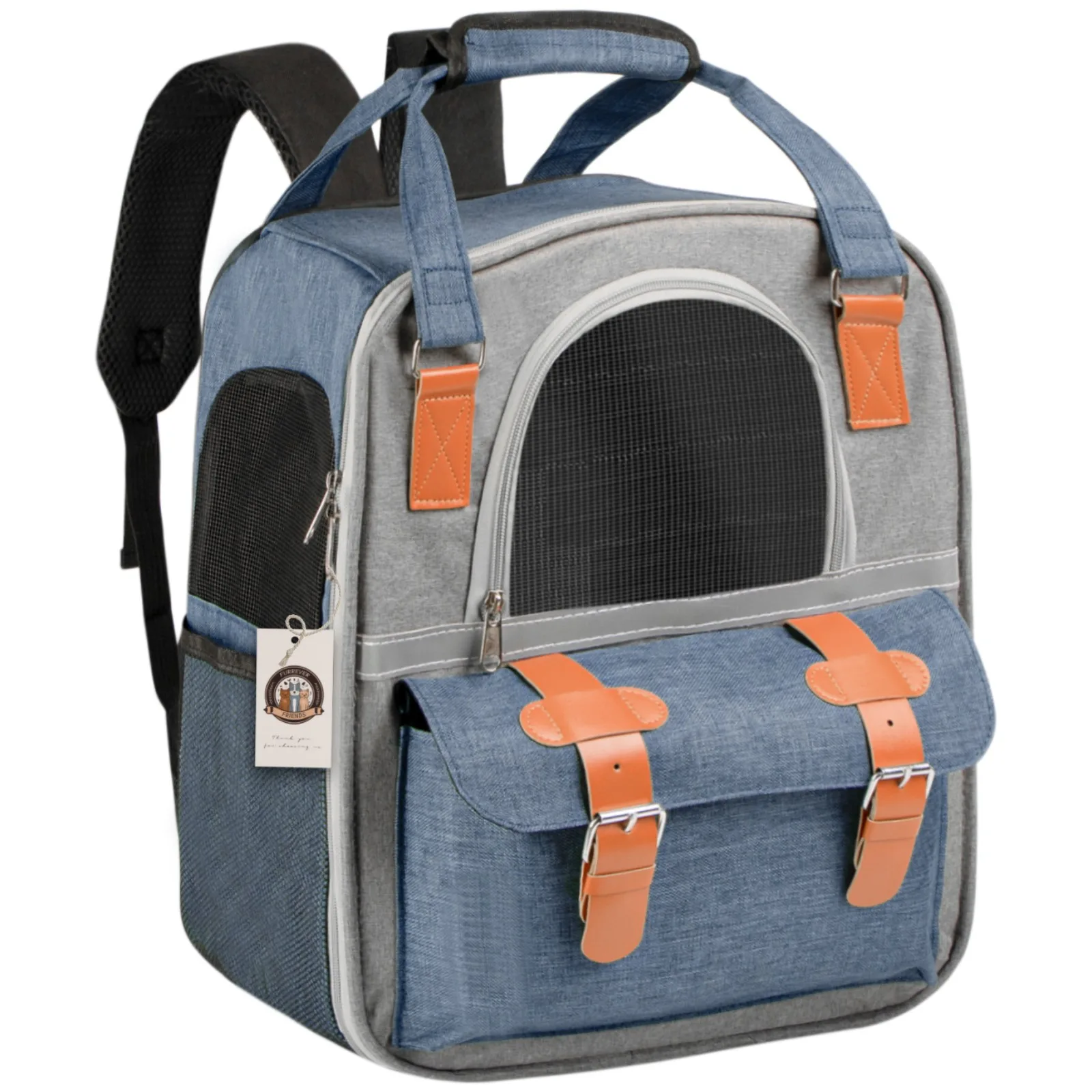 Furrever Friends Citfit Blue - plecak transporter dla kota i psa