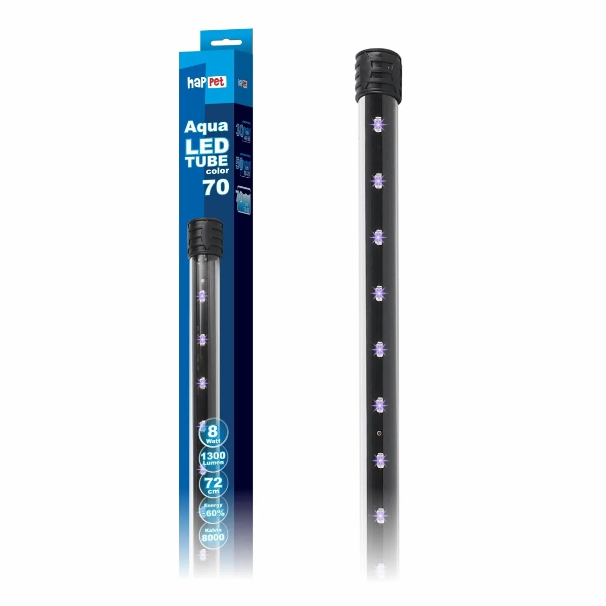 AquaLED Tube Color - lampa Led 8W 72cm