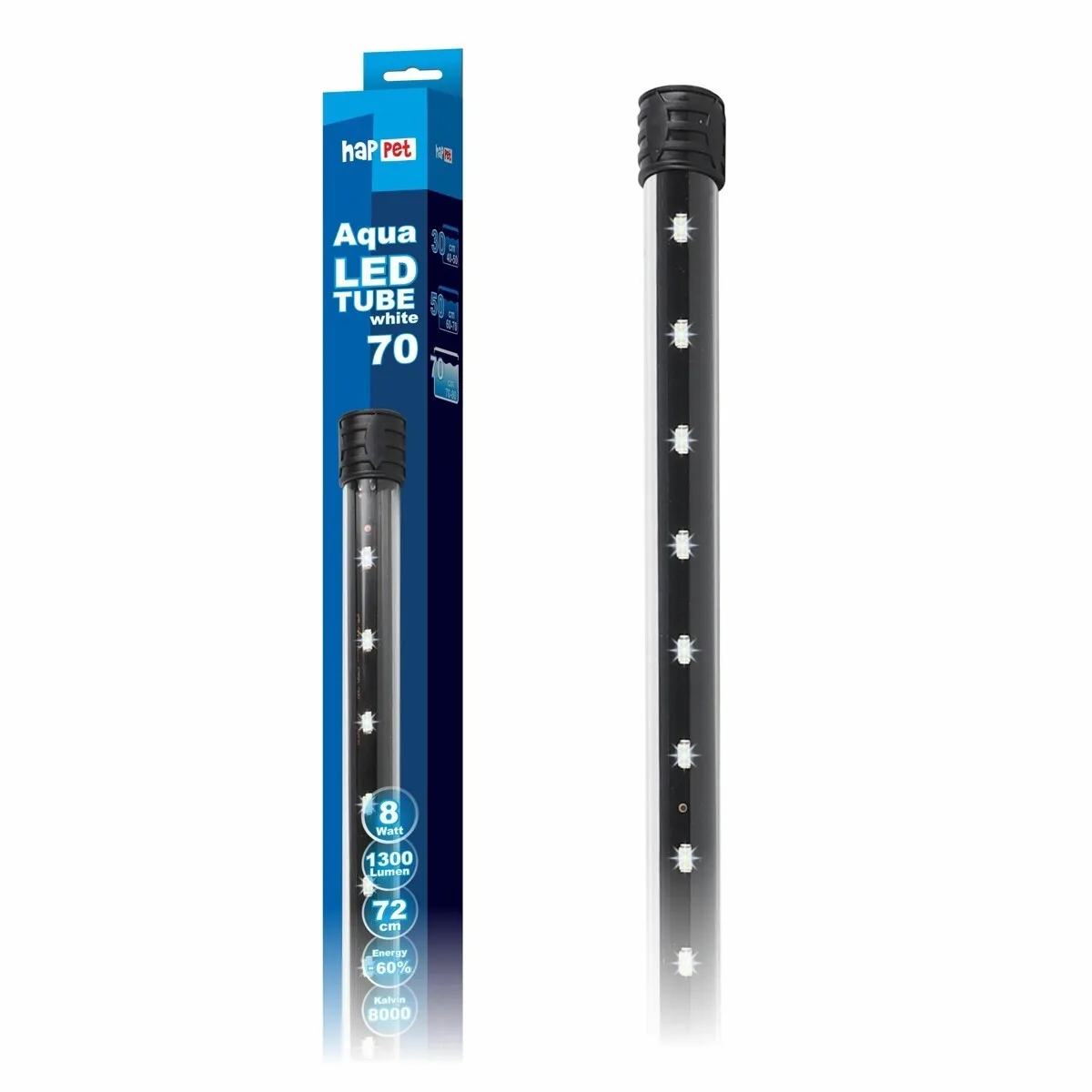 AquaLED Tube White - lampa Led 8W 72cm