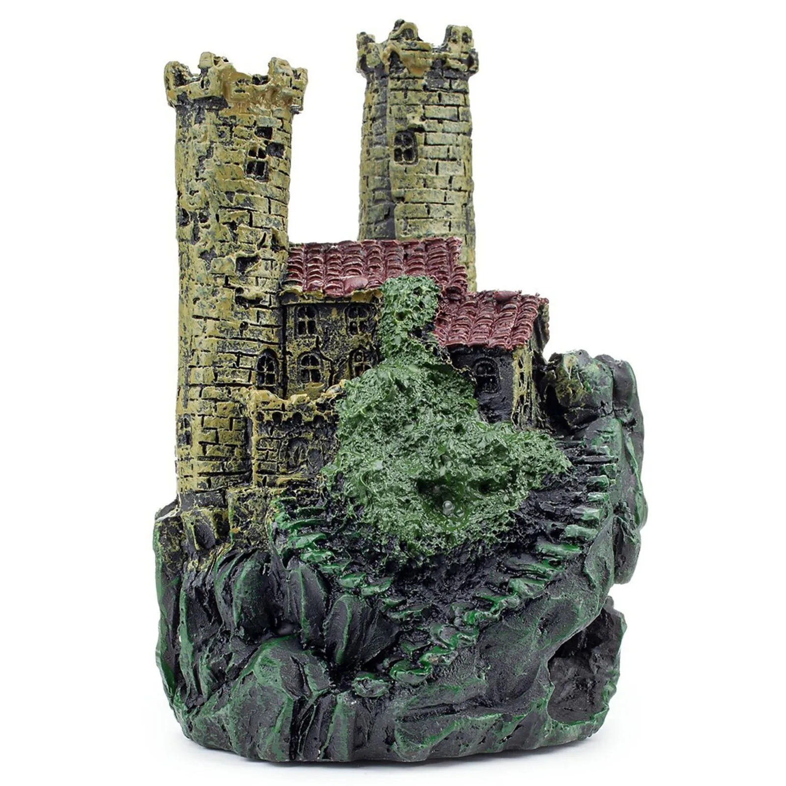 ozdoba do akwarium zamek 11cm