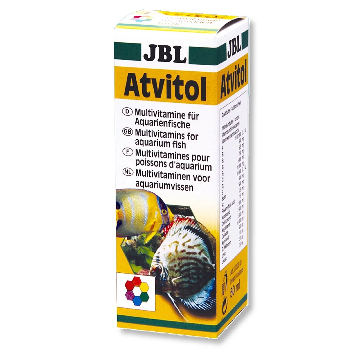 Atvitol 50ml - krople multiwitaminowe dla ryb akwariowych