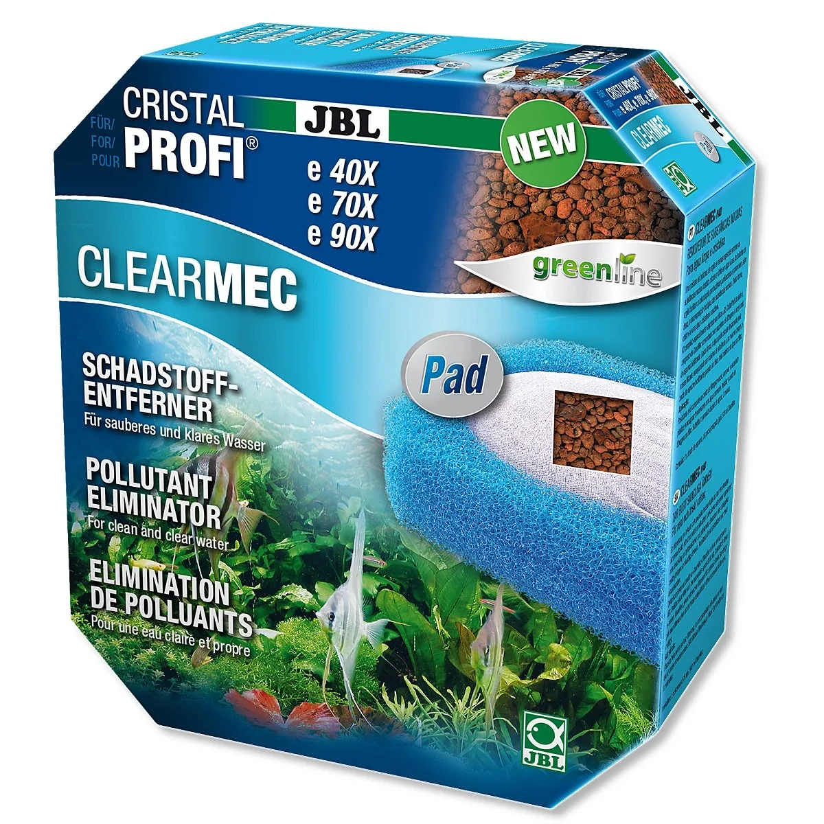 ClearMec E - zestaw wkładów z pochłaniaczem do filtra CristalProfi e