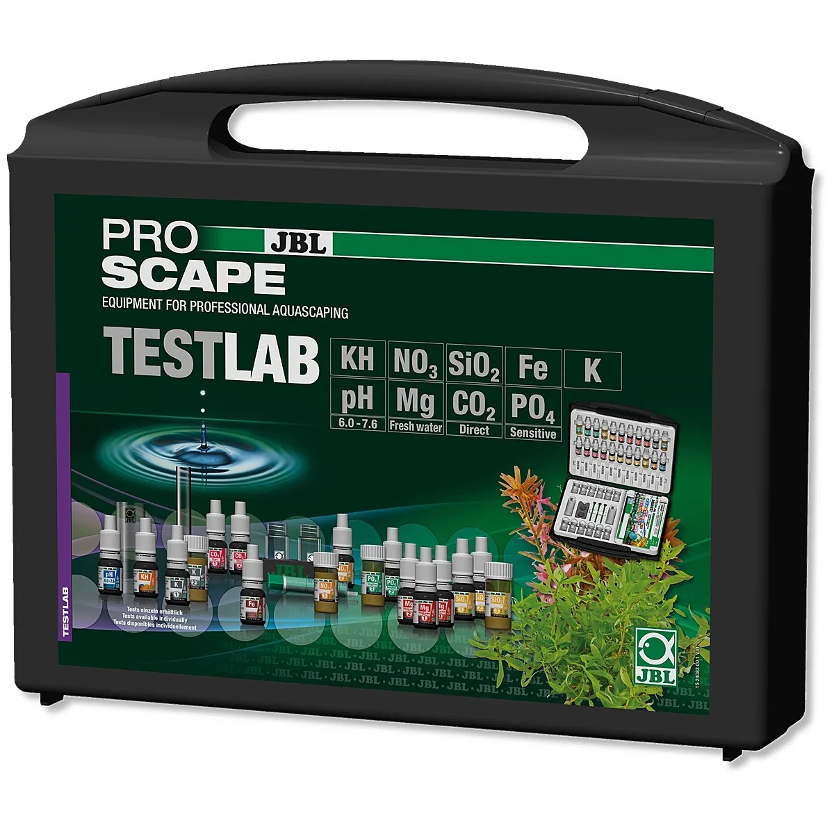 ProAquaTest Lab Proscape - zestaw 9 testów w walizce