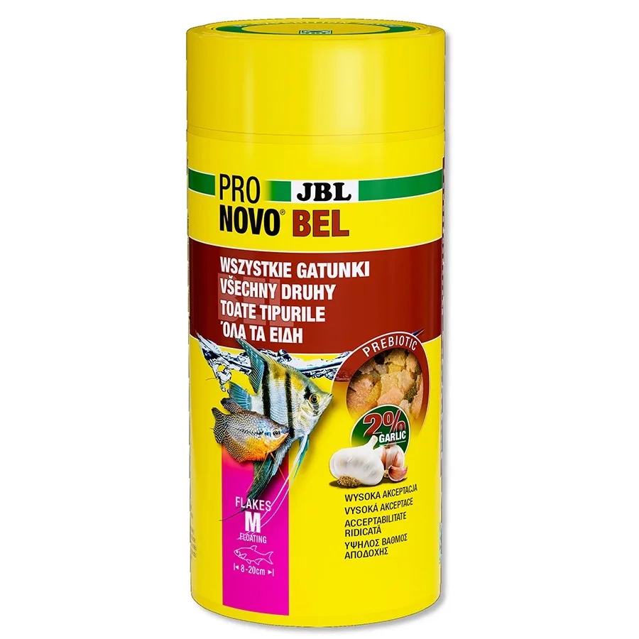 Pronovo Bel Flakes M 1000ml - podstawowy pokarm dla ryb