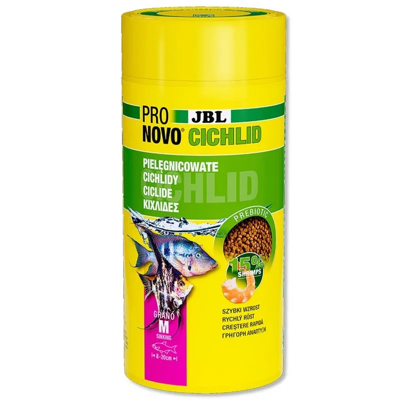 JBL Pronovo Cichlid Grano M 1000ml - pokarm dla pielęgnic