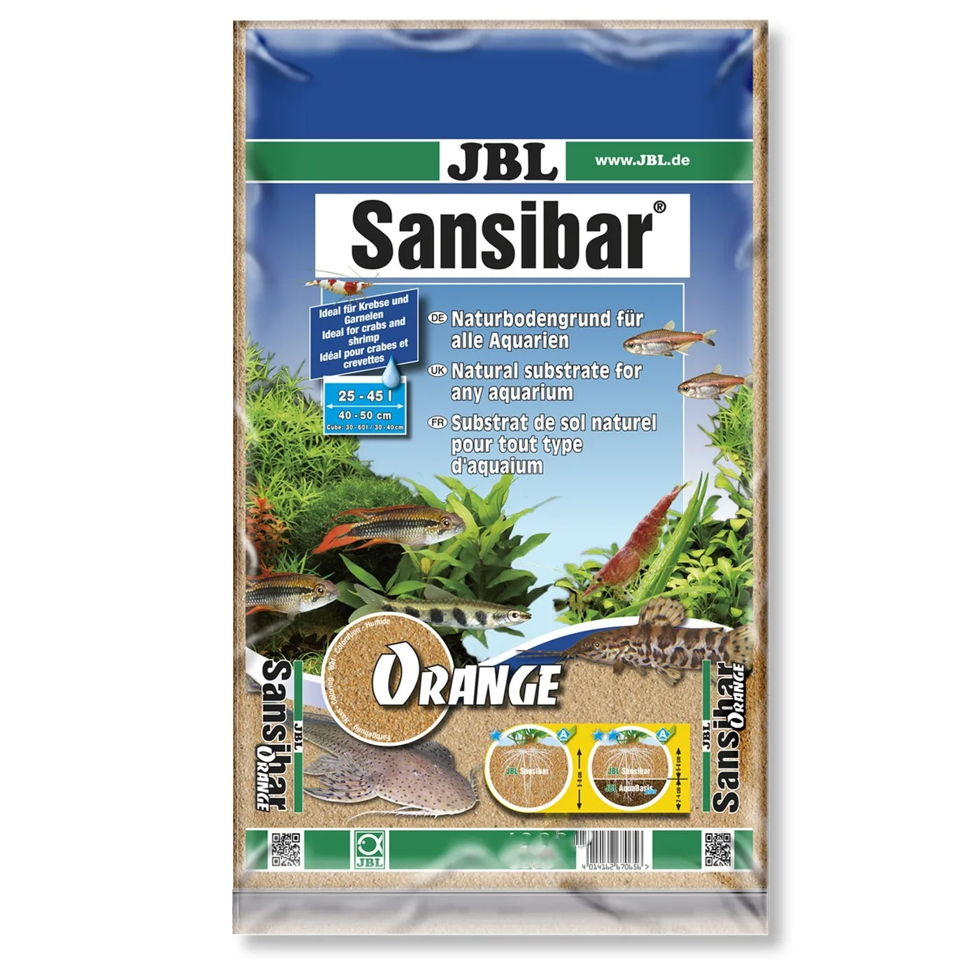 Sansibar Orange 5kg - podłoże drobne