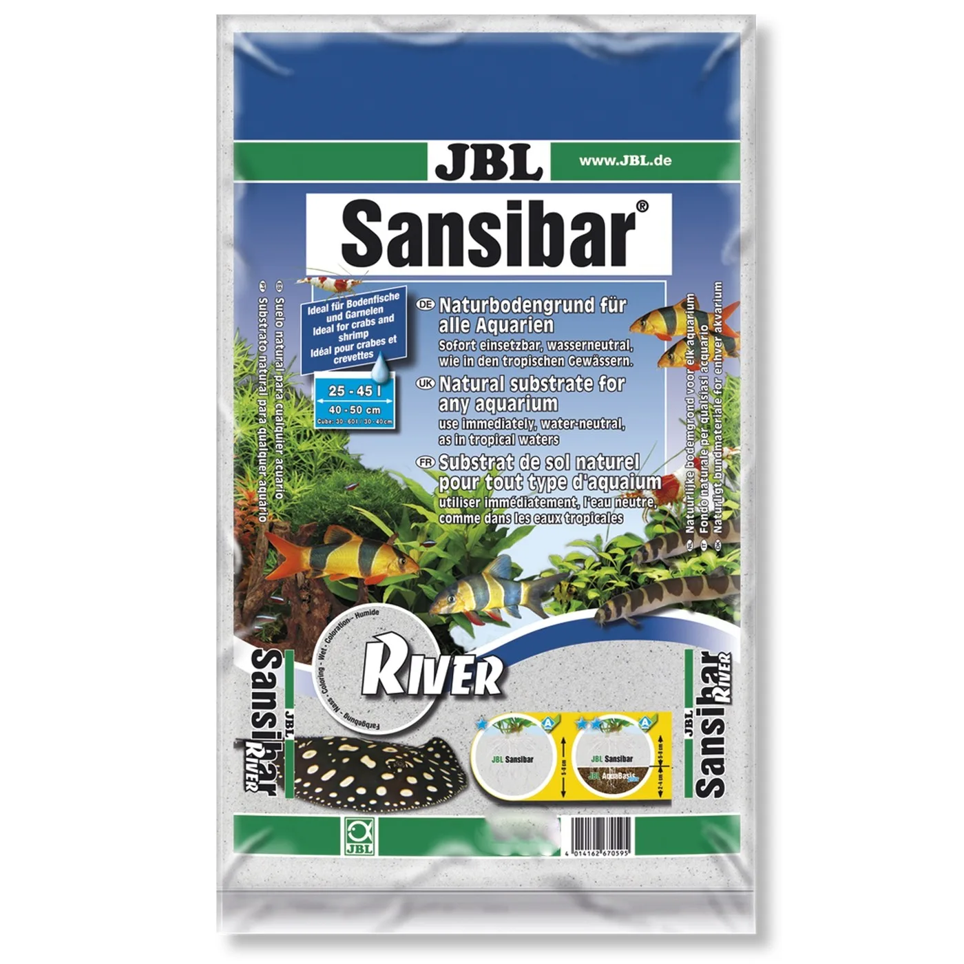 Sansibar River 5kg - podłoże mieszanka