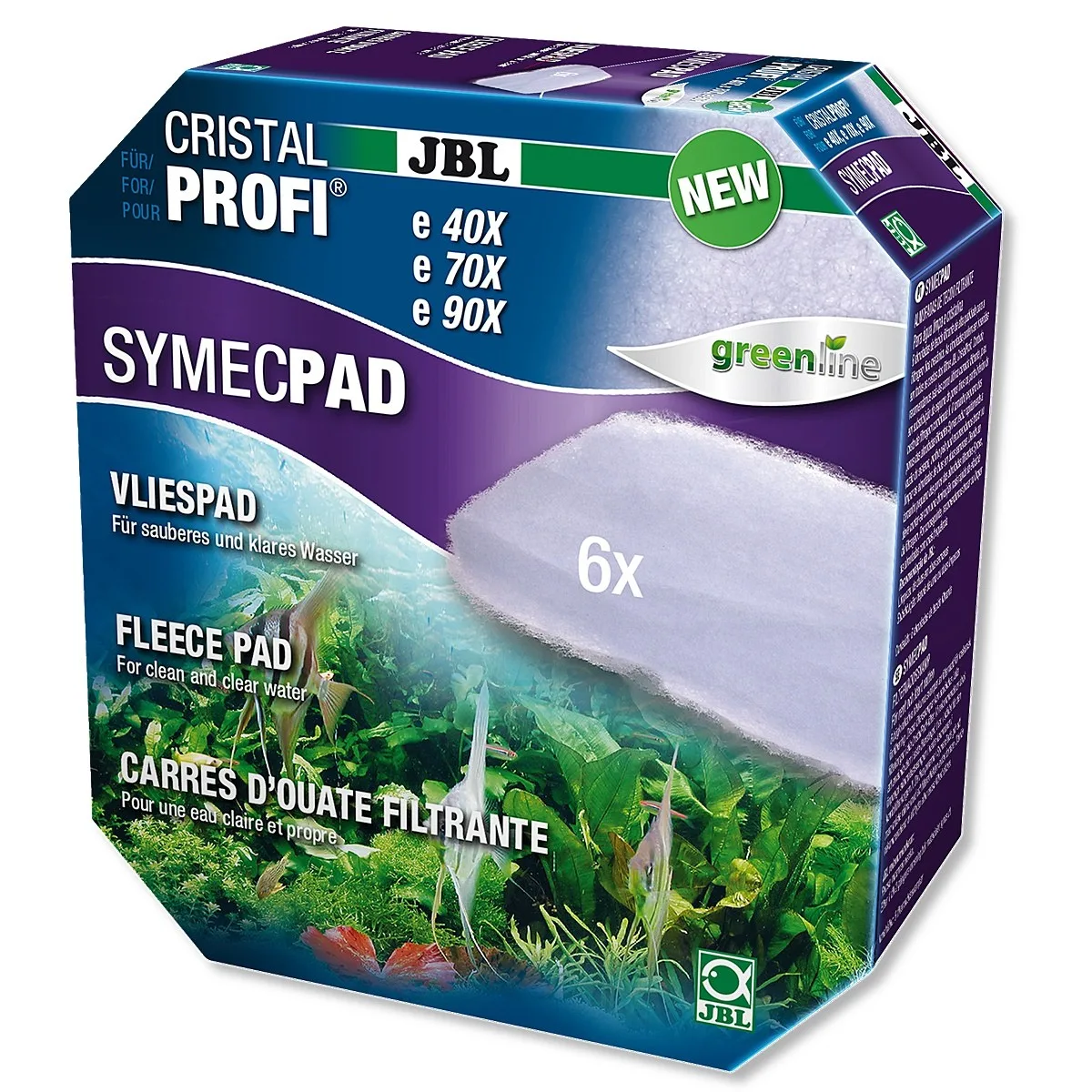 SymecPad CristalProfi e - włóknina filtracyjna do filtra CristalProfi e4/7/901