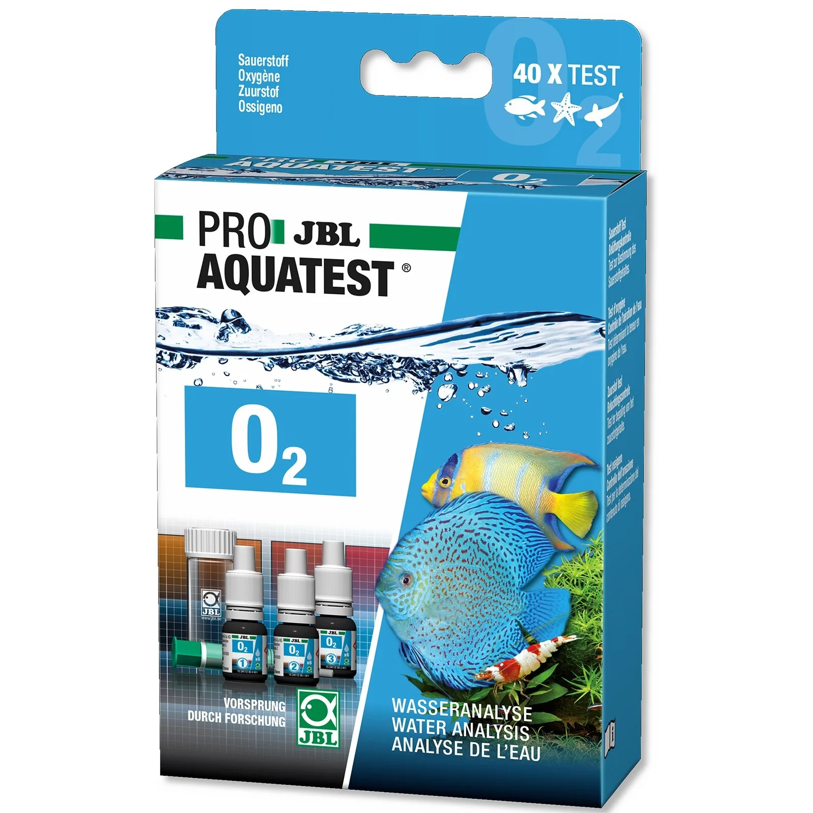 Test PRO O2 - test zawartości tlenu w wodzie