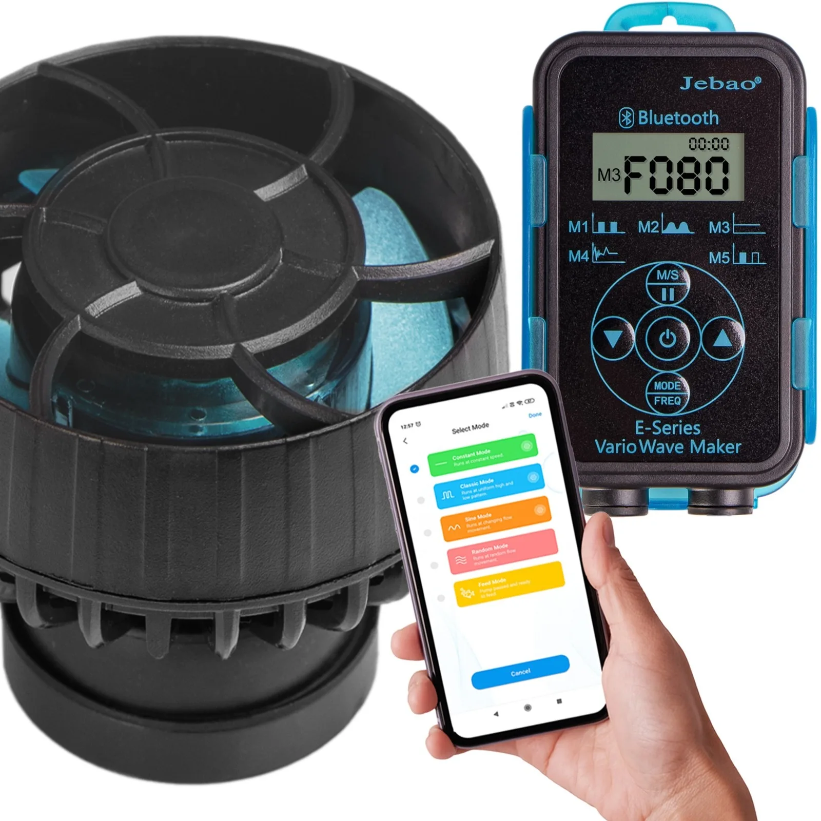 ELW-5 - płaska pompa cyrkulacyjna 3000l/h z Bluetooth