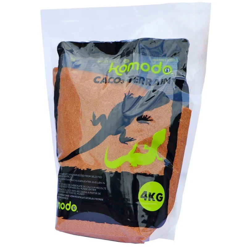 CaCo3 Sand Terracota - jadalny piasek dla gadów