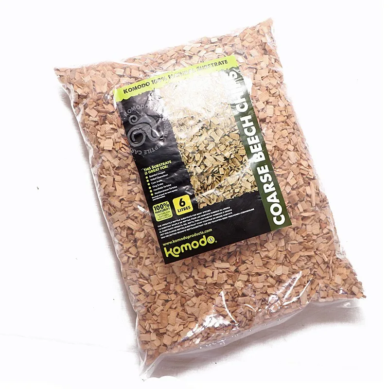 Coarse Beech Chips 6l - zrębki bukowe duże