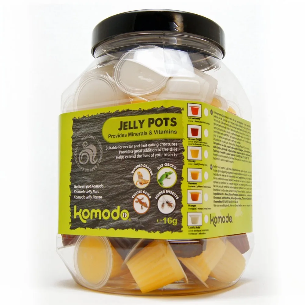 Jelly Pot  Mixed Flavours  Jar - miks pokarmów w żelu 60szt.