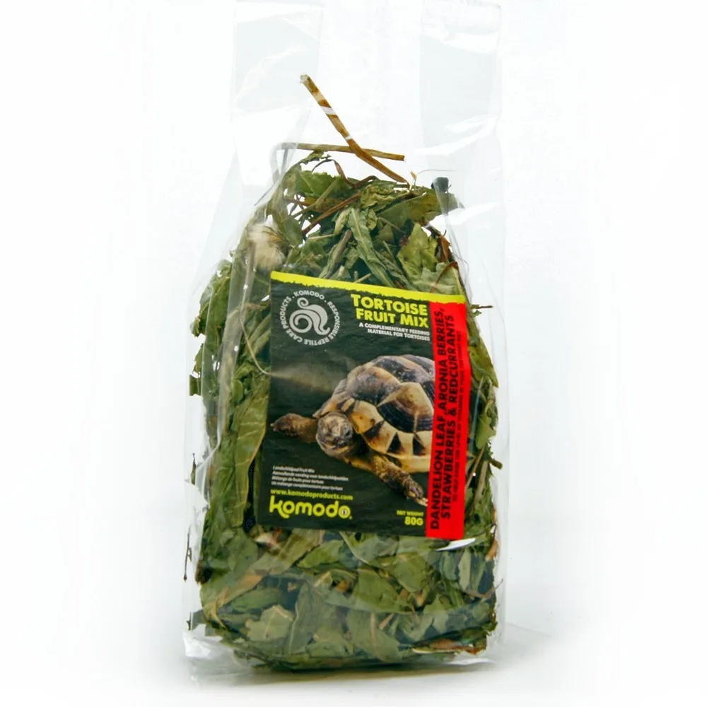 Tortoise Fruit mix 80g - zioła i owoce dla żółwi