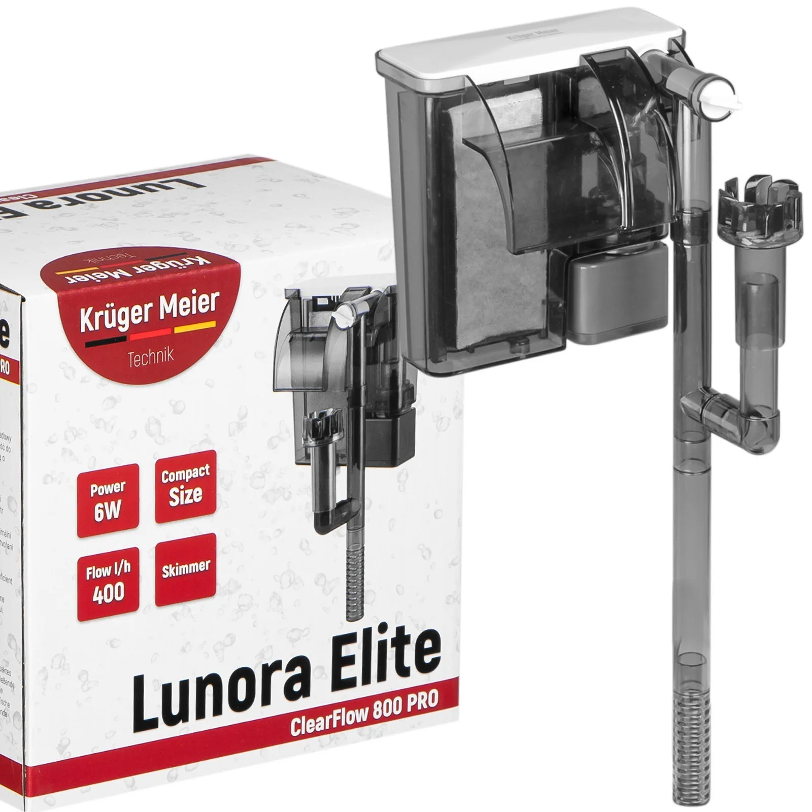 Lunora Elite 800 - filtr kaskadowy do akwarium 35l - 70l