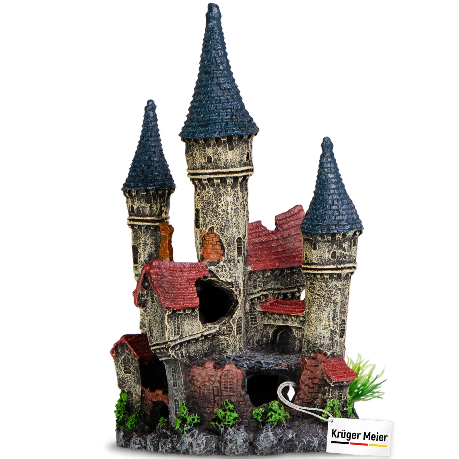 Kruger Meier Mystic Castle – Zamek do akwarium 11x10x20 cm